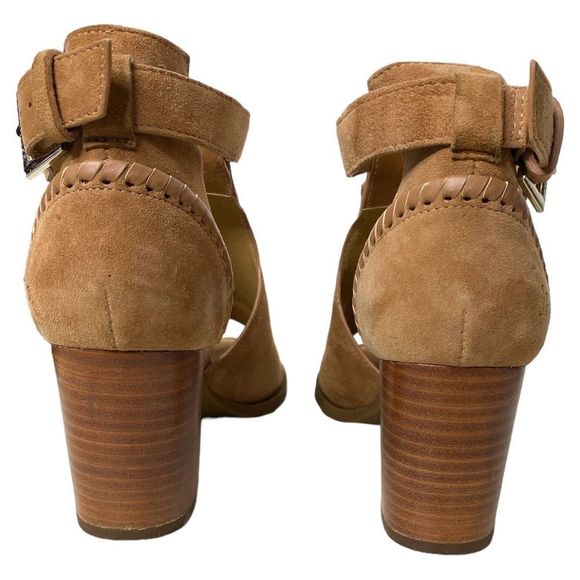 Jack Roger’s Cameron Suede Open Toe Bootie - Picture 2 of 6